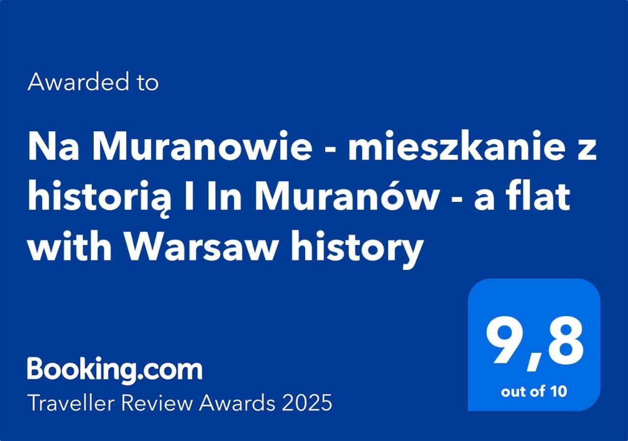 Na Muranowie - Mieszkanie Z Historia I In Muranow - A Flat With Warsaw History Zewnętrze zdjęcie